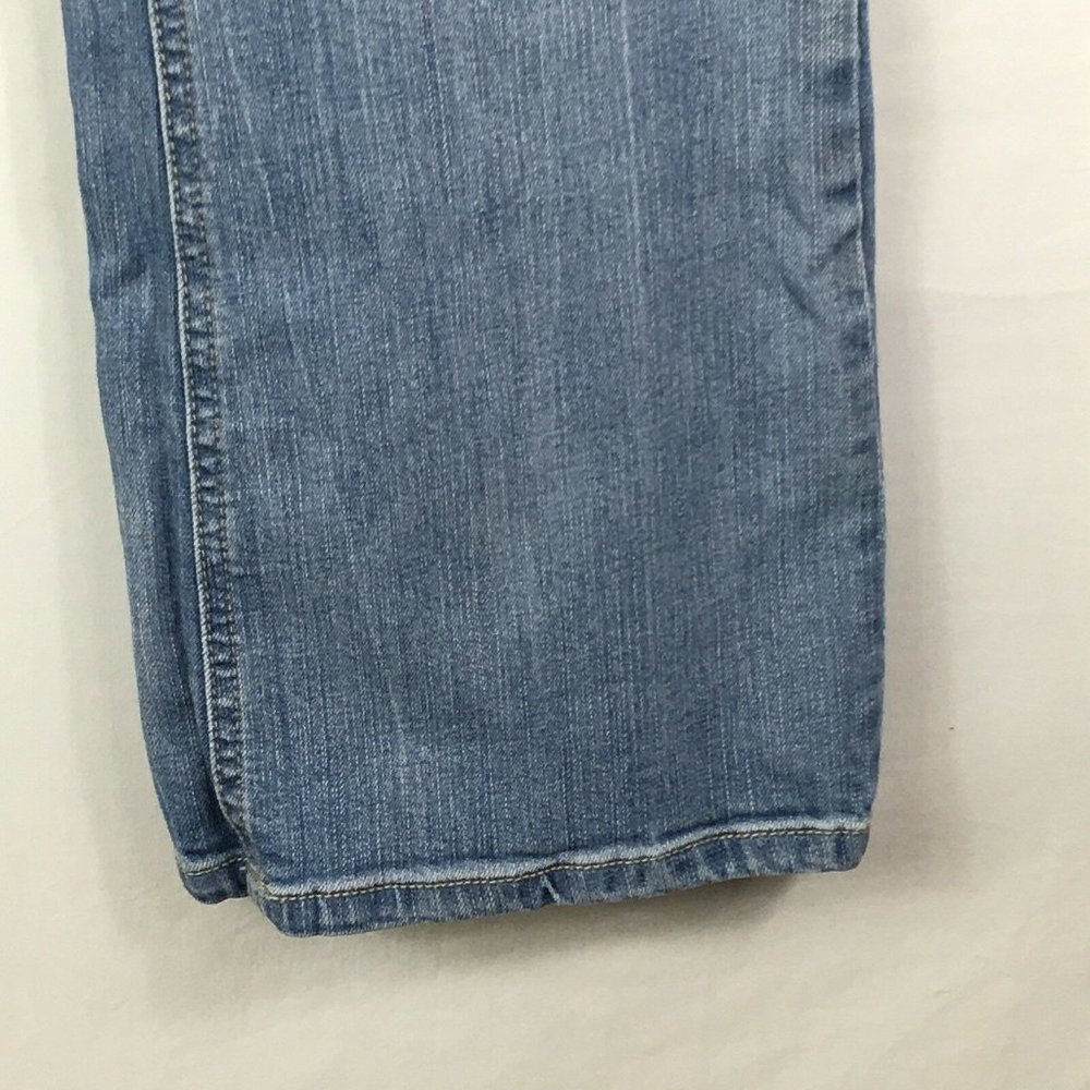 White House Black Market Womens Jeans Size 6R Boot Leg Inseam 33" Blue Denim - Picture 9 of 12